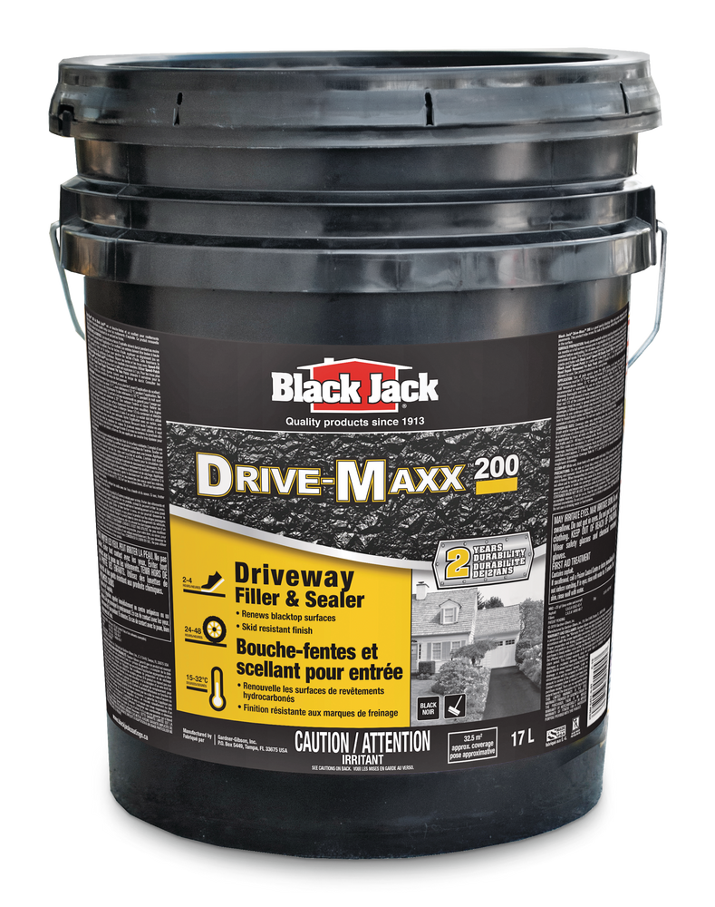 Black Jack DriveMaxx 200 2Year Asphalt Driveway Filler & Sealer, 32.5