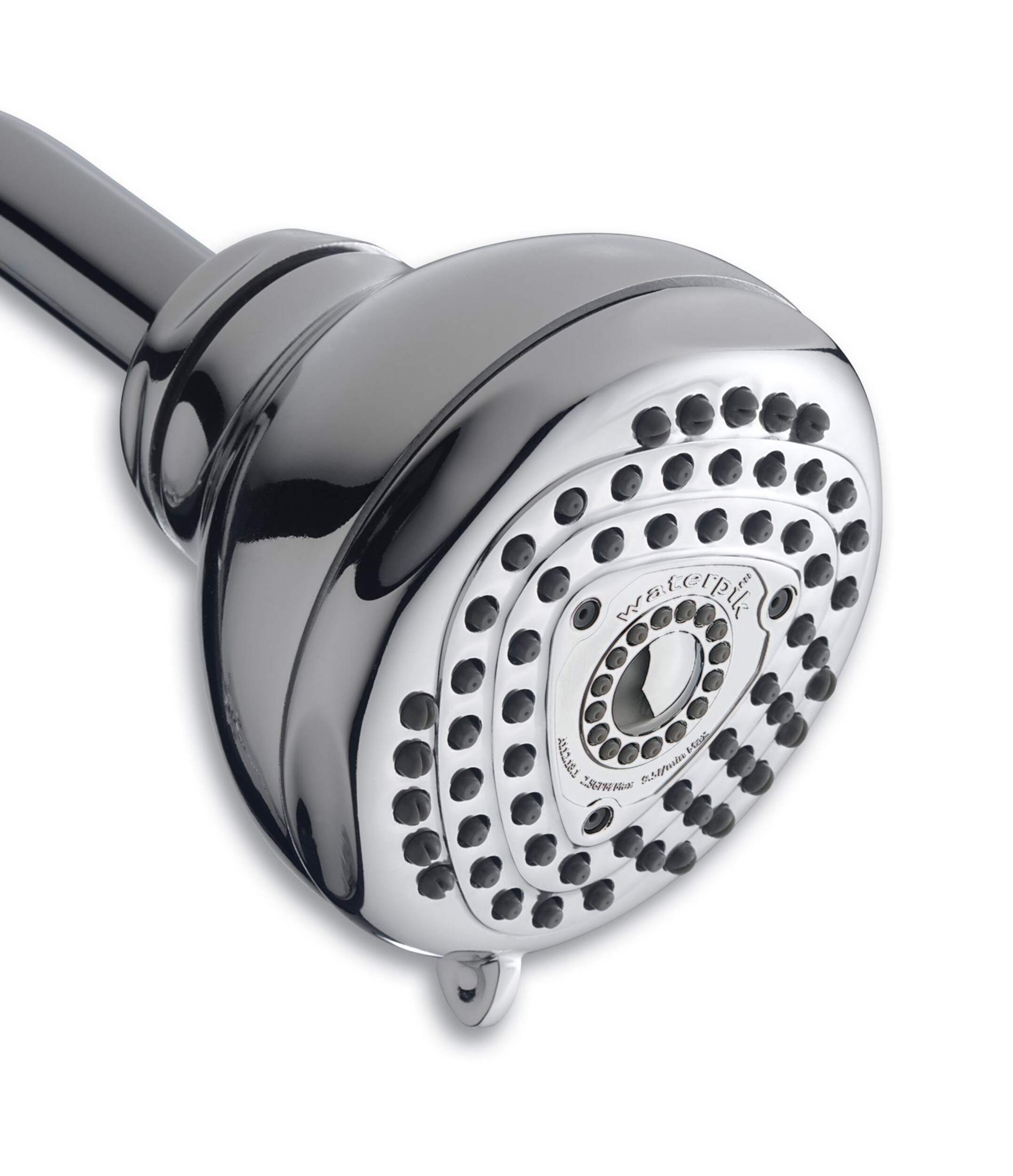 Waterpik® ECOFLOW™ 5-Mode Fixed Showerhead, Chrome CloseUp