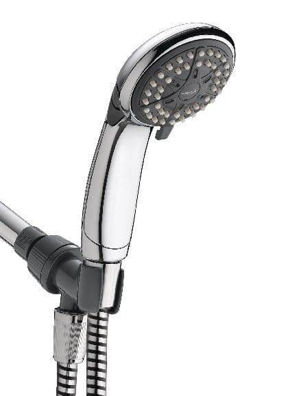 Waterpik 4-Setting OptiFLOW Eco Flow Low Flow Handheld Shower Head ...