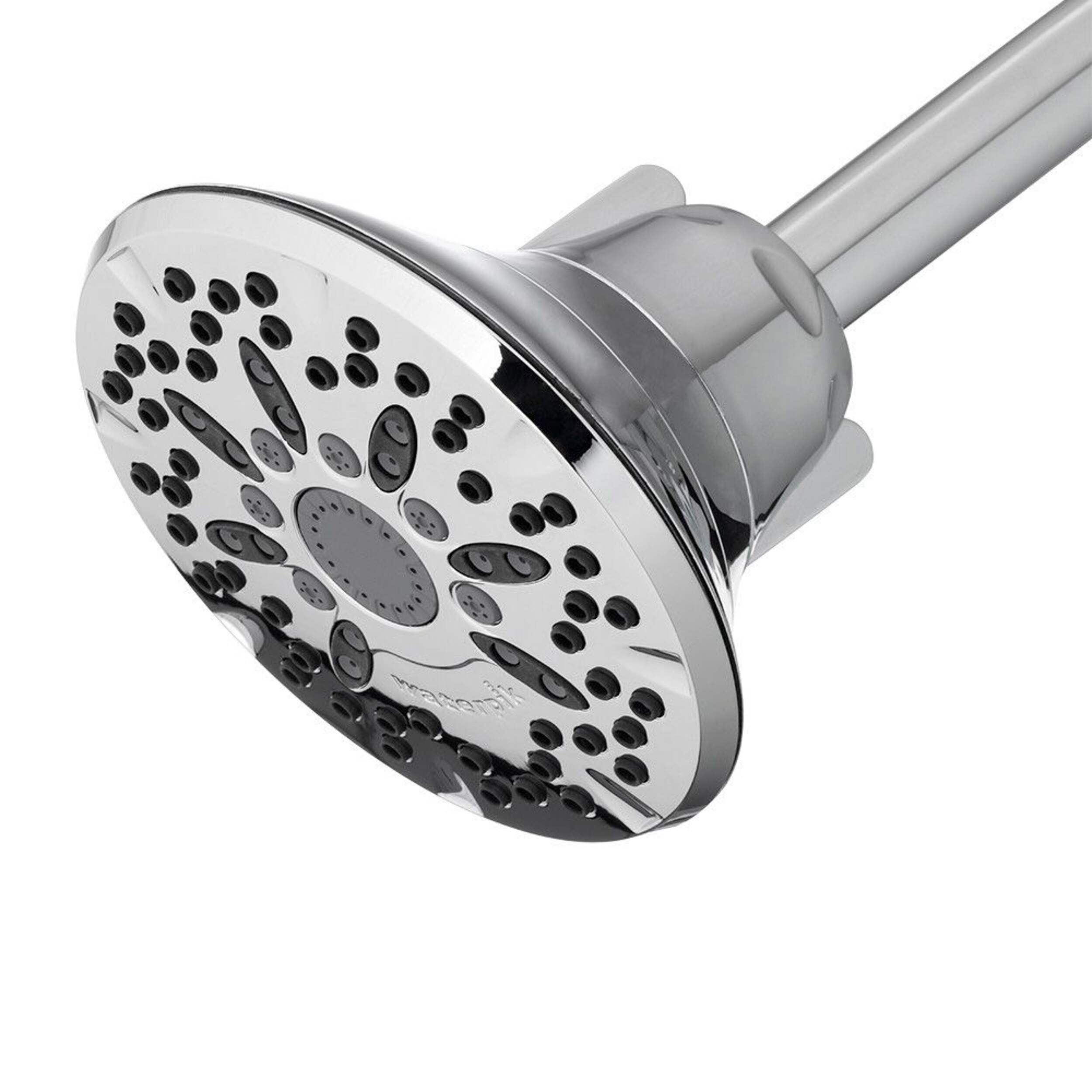 Waterpik 8-Setting Fixed Mount Shower Head, Chrome CloseUp