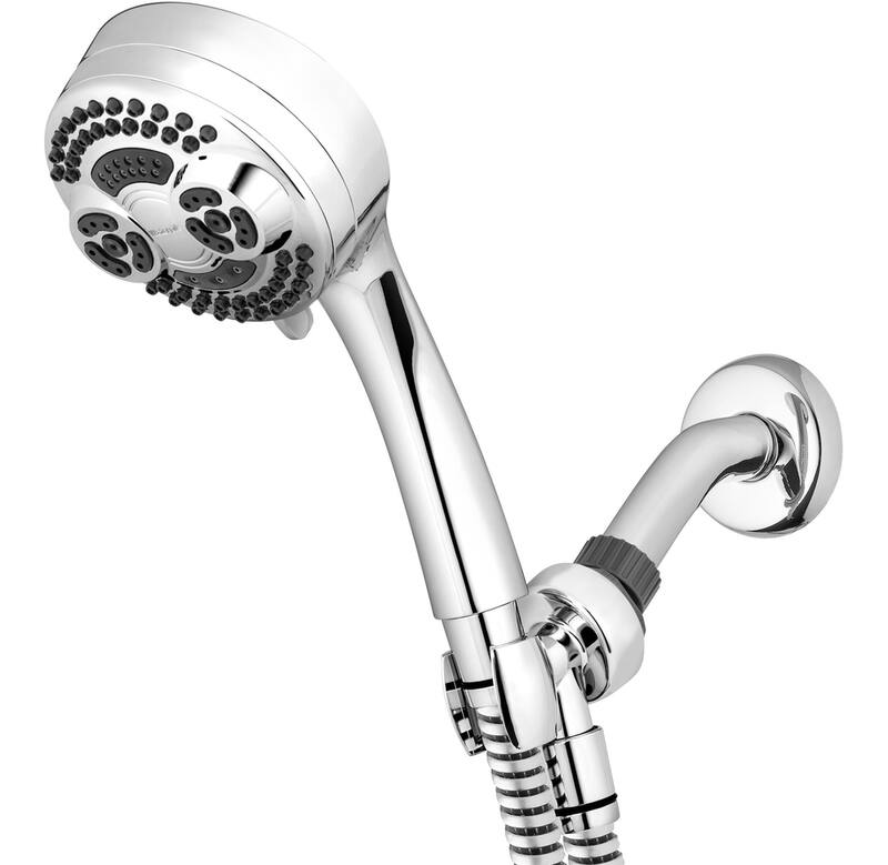 Waterpik 6-Setting Twin Turbo Hand Held Shower Head, Chrome | Canadian Tire