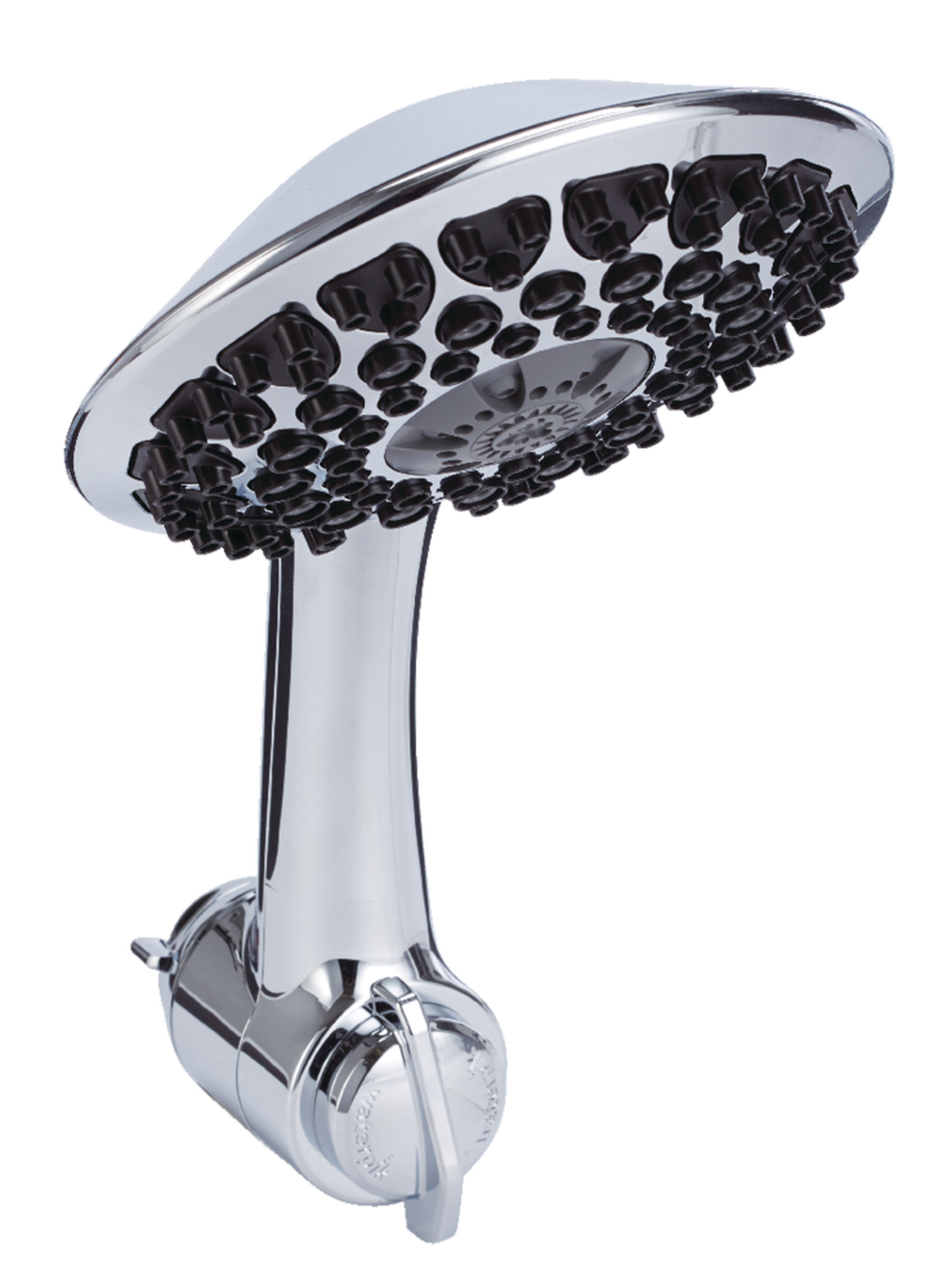 Pomme de douche Waterpik EasySelect RainFall+, 4 réglages, fini chromé CloseUp