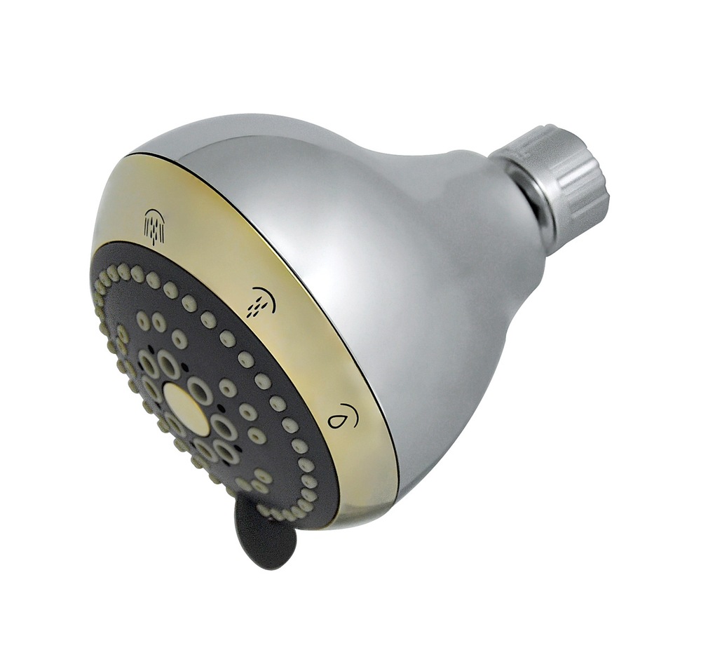 Peerless 5 Setting Chrome and Brass Fixed Shower Head Canadian Tire