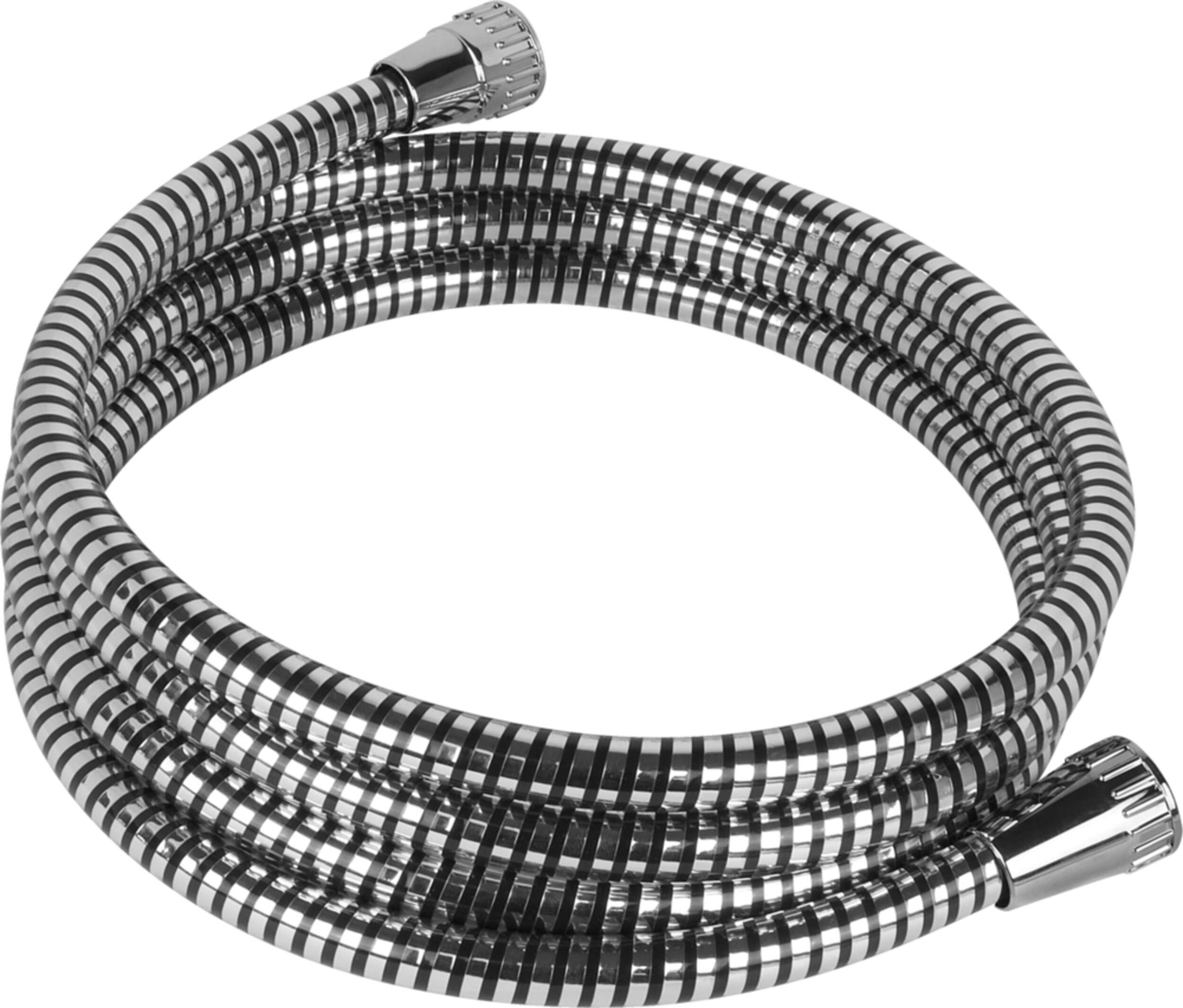 Tuyau de douche non emmêlant en acier inoxydable Peerless pour pomme de douche à main, 60 po, argent Overhead_Plunge