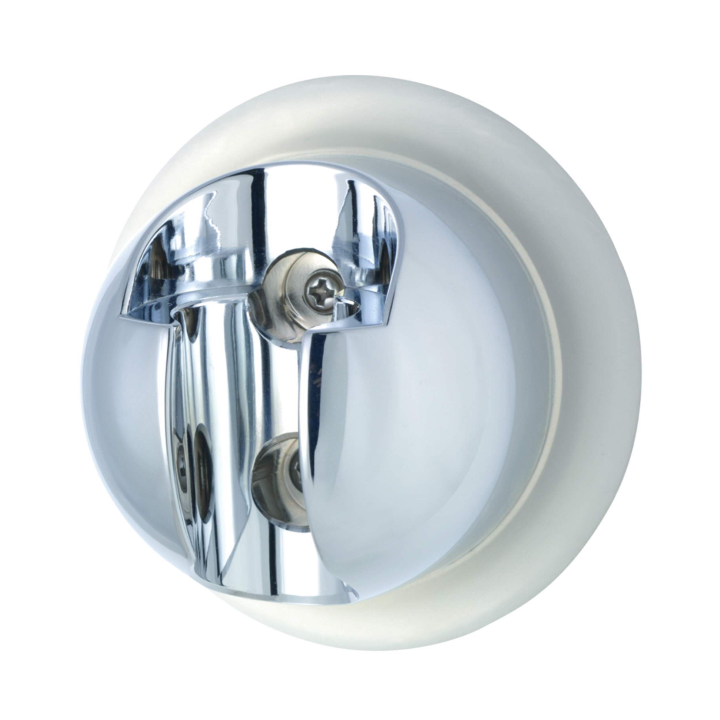 Peerless® Universal Wall Bracket For Handheld Shower Head Holder, Chrome Front_Three_Fourths_Angled_Left