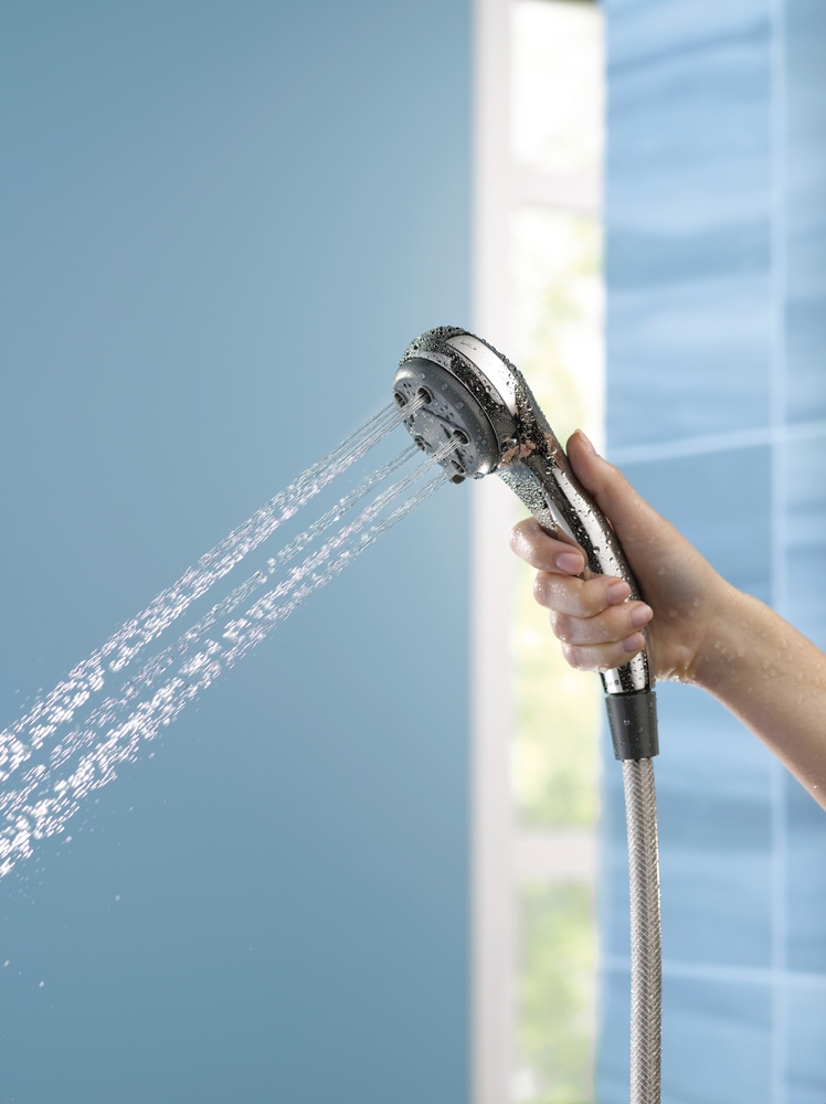 Peerless® 3Setting Ecowise™ Low Flow Handheld Shower Head, Chrome