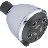 Peerless® 3-Setting Ecowise™  Shower Head, Chrome Front_Angled_Right