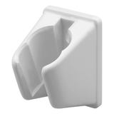 Support mural de douche Moen, blanc Front_Angled_Left