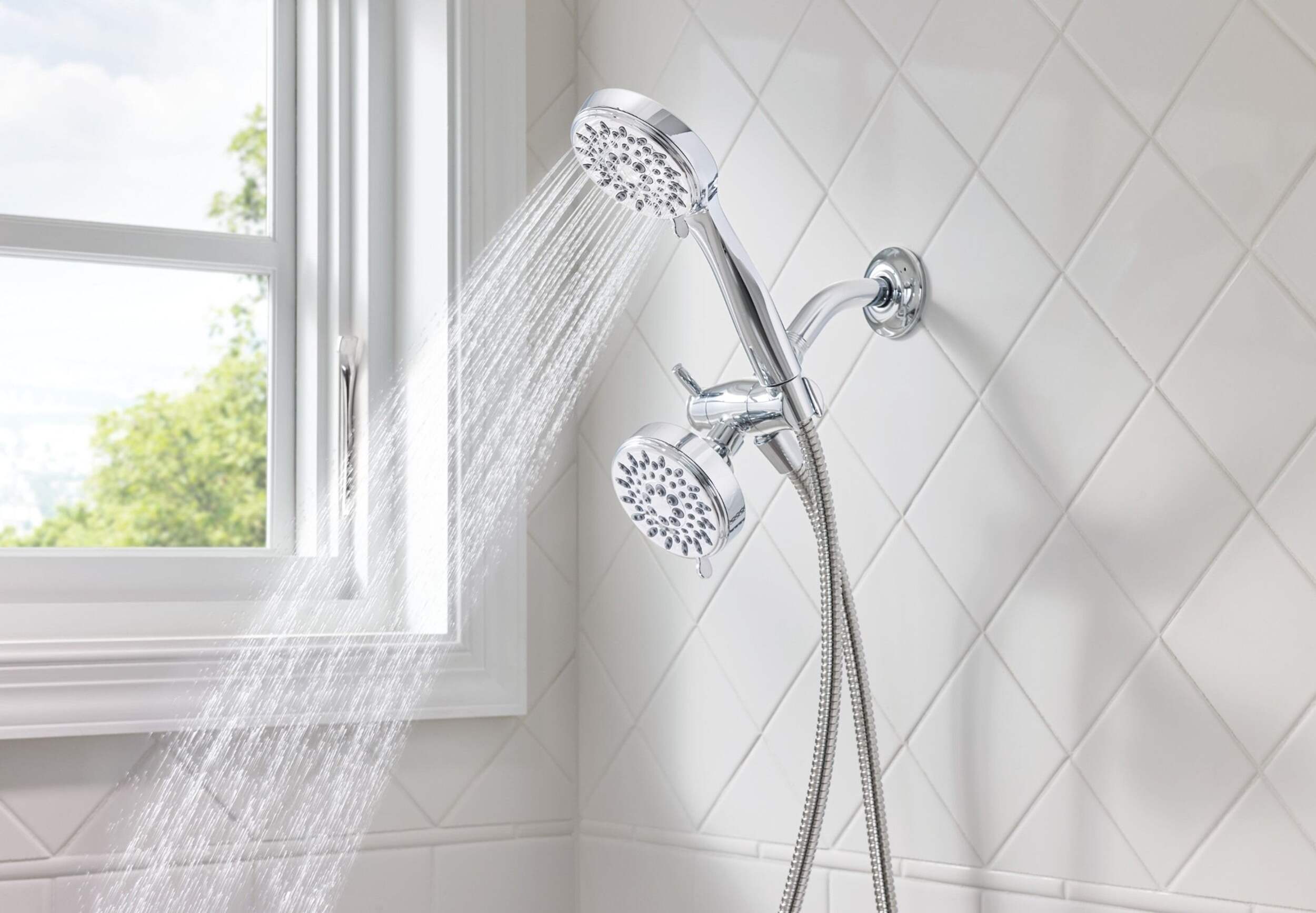 Moen® Ignite 5Setting 3.75in Spray Head with Handheld Shower Head