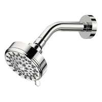 Moen Ignite 5 Setting 3.75-in Wallmount Shower, Chrome Front_Angled_Left