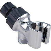 Peerless® Masco Adjustable Handheld Shower Head Arm Mount/Bracket, Chrome Front_Angled_Right