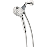 Moen Engage™ 6-Setting 3.5" Magnetix Handheld Shower Head, Chrome Front_Angled_Left