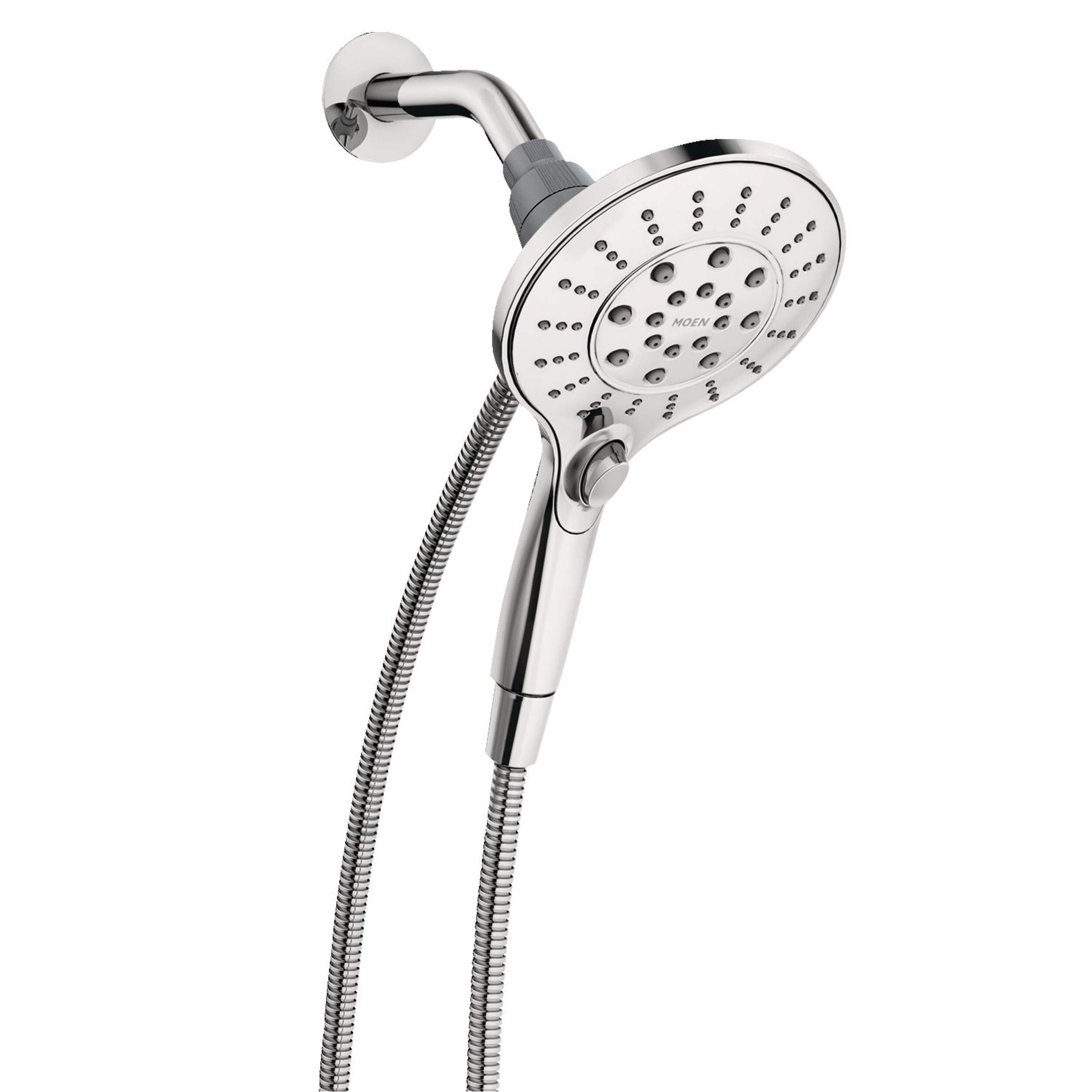 Pomme de douche à main Moen Engage Magnetix 6 réglages, 5,5 po, chrome Front_Angled_Right