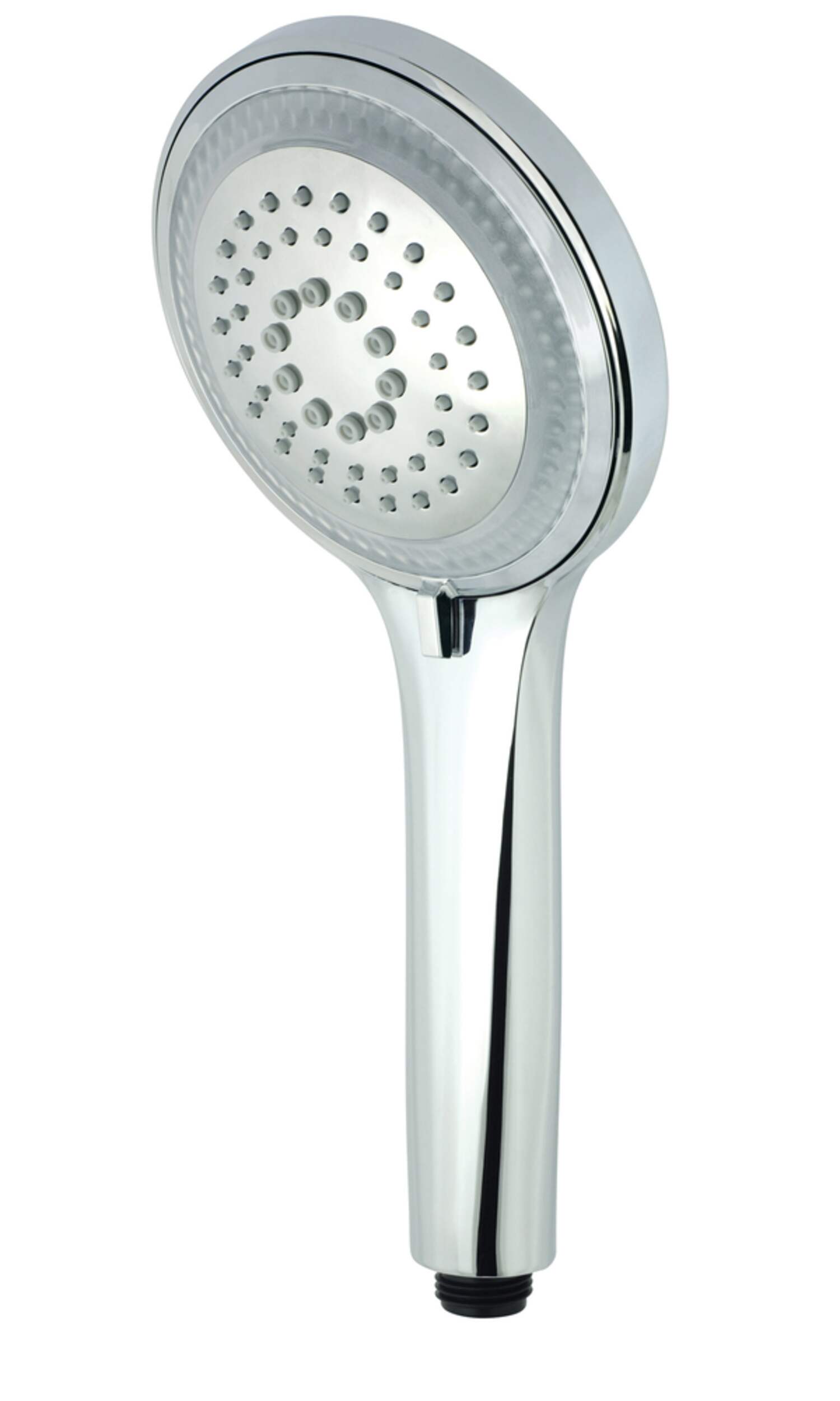 Peerless 3-Setting Handheld LED Shower Head, Chrome Front_Angled_Left