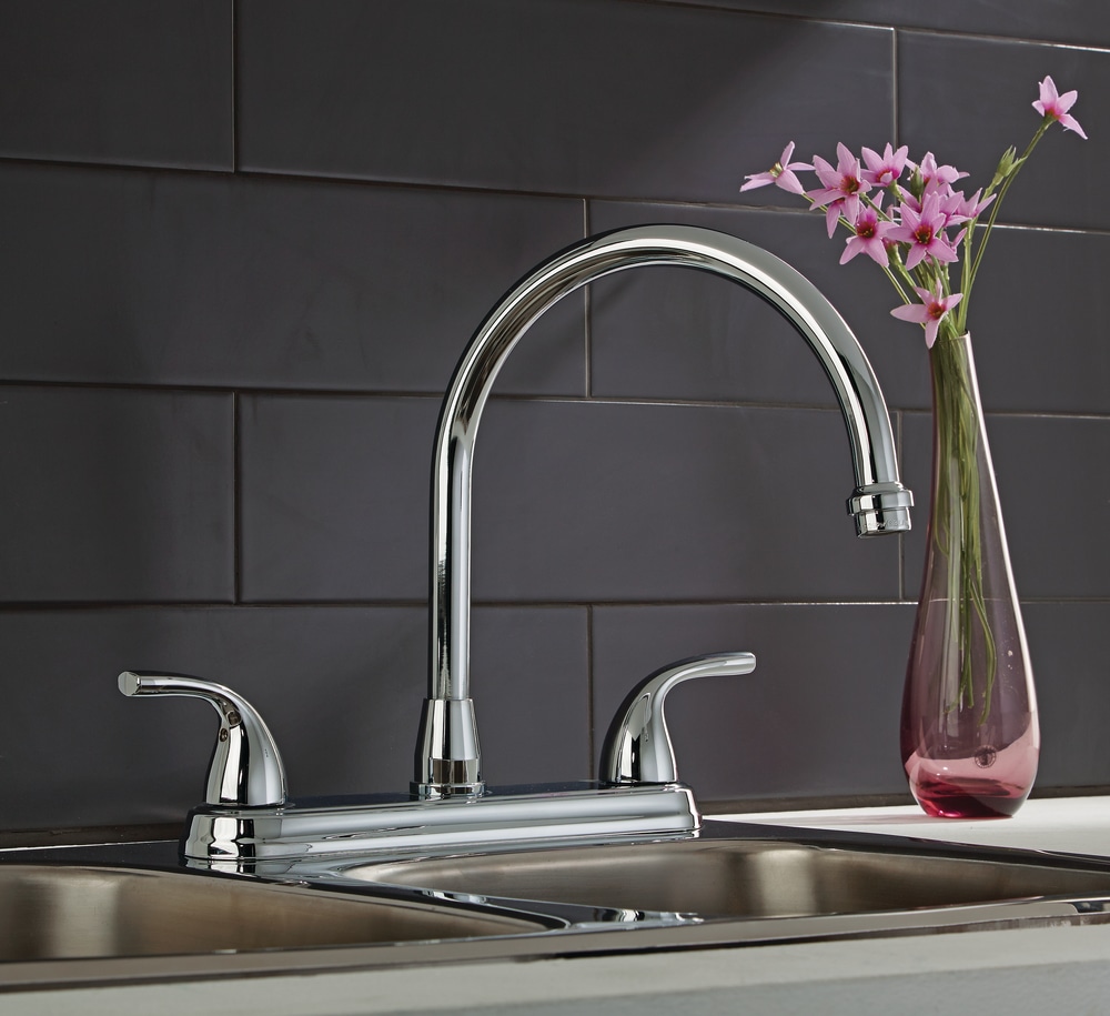 Danze Double Handle High Arc Kitchen Faucet, Chrome Canadian Tire