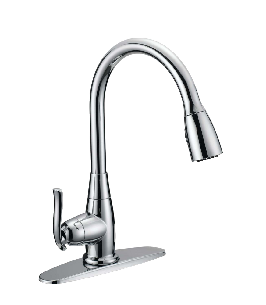 Danze Terrazo Single Handle Pull Down Kitchen Faucet, Chrome Canadian