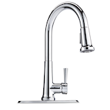 Peerless® Single-Handle Pull-Down Kitchen Faucet, Chrome Front_Angled_Right