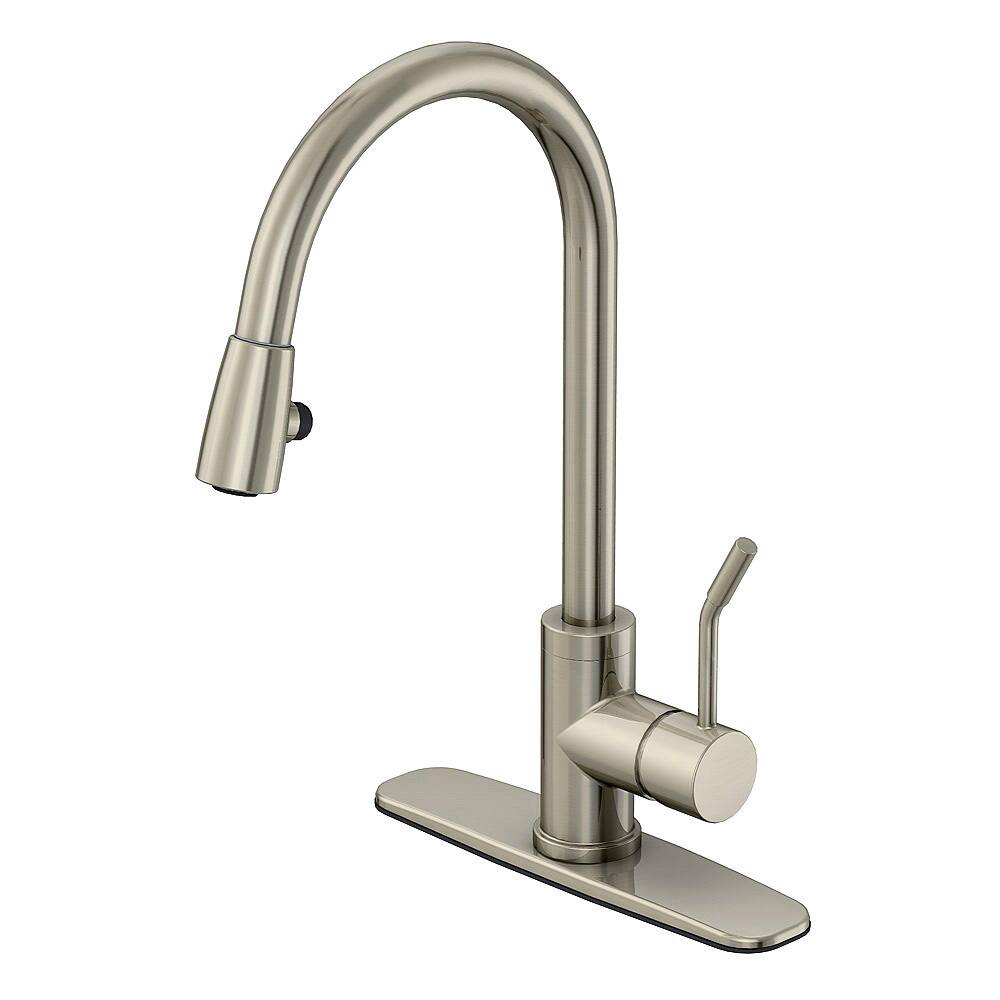 Danze Arvida Euro Pull Down Kitchen Faucet Brushed Nickel Canadian Tire   Danze Arvida Pull Down Brushed Nickel Kitchen Faucet 03f0329c A85c 49e3 B082 42a25a5e5651 