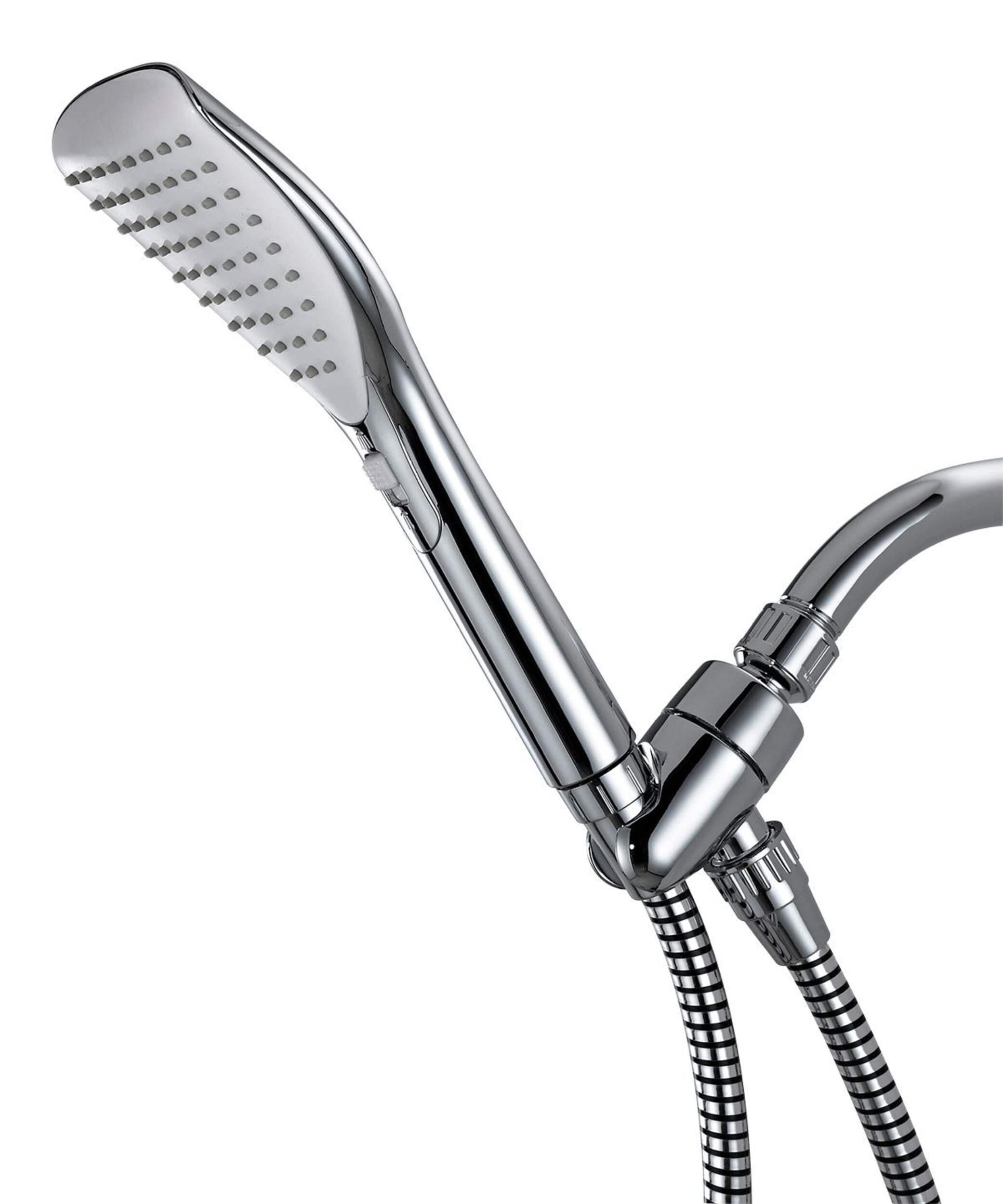 Peerless Handheld Chrome 2 Setting Shower Head CloseUp