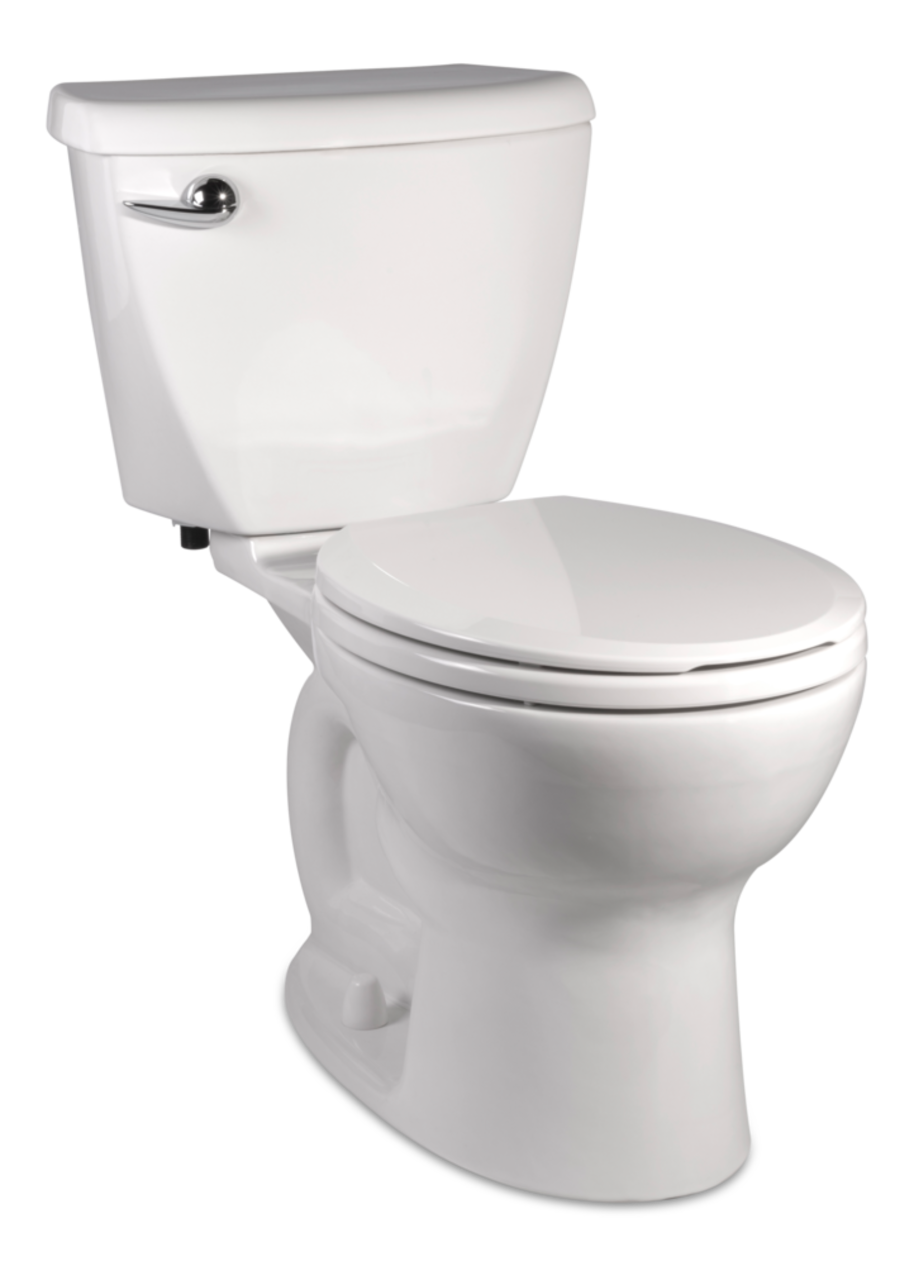 Toilette à cuvette ronde 2 pièces American Standard Ravenna 3, à fermeture lente, 6 L, blanc Front_Three_Fourths_Angled_Right