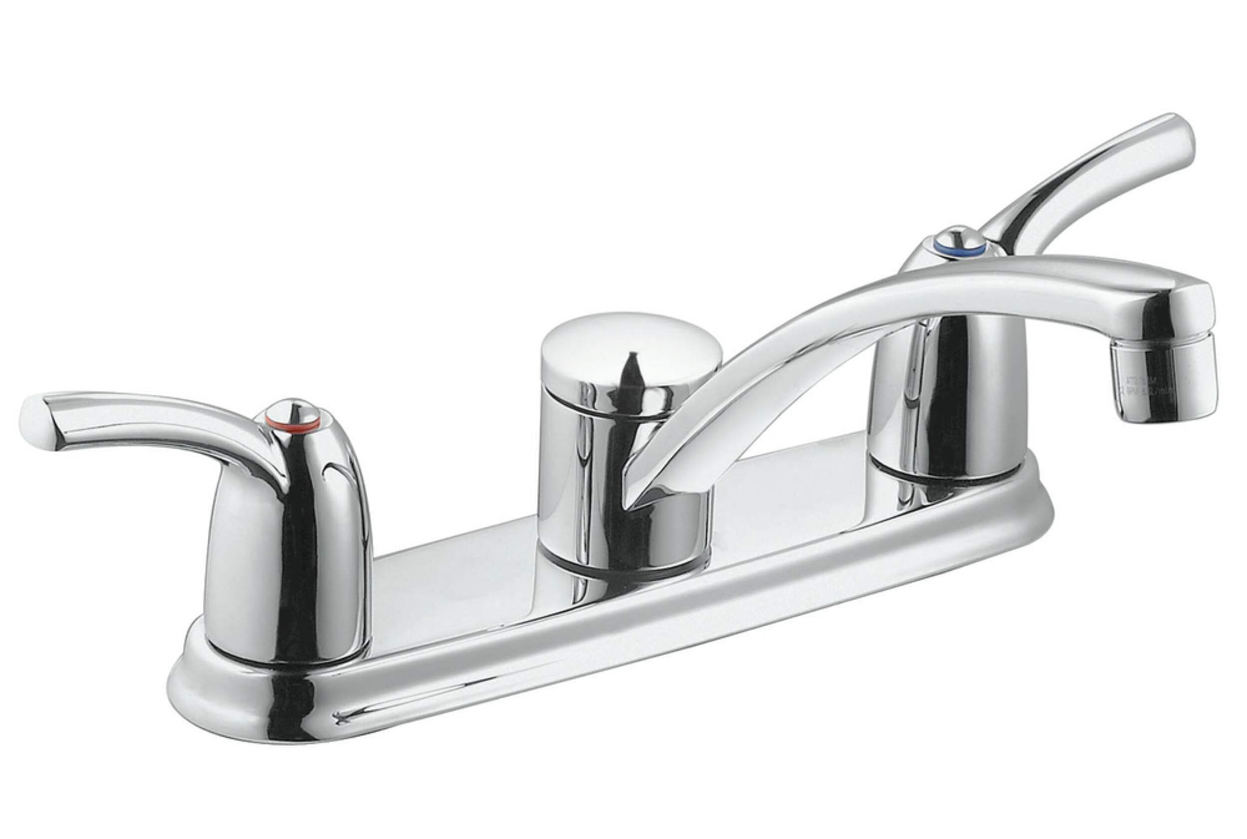 Moen Adler™ 2-Handle Kitchen Faucet Front_Three_Fourths_Angled_Right