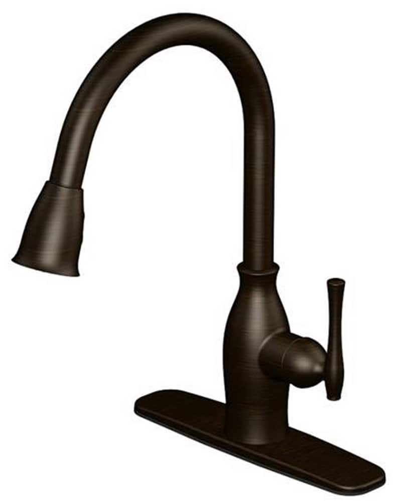 Danze Lisa Single Handle Pull Down Kitchen Faucet Oil Rubbed Bronze   Danze Lisa Oil Rubbed Bronze Kitchen Faucet F5a7c6fe 5f0f 4124 A84d 460c4ed081f6 