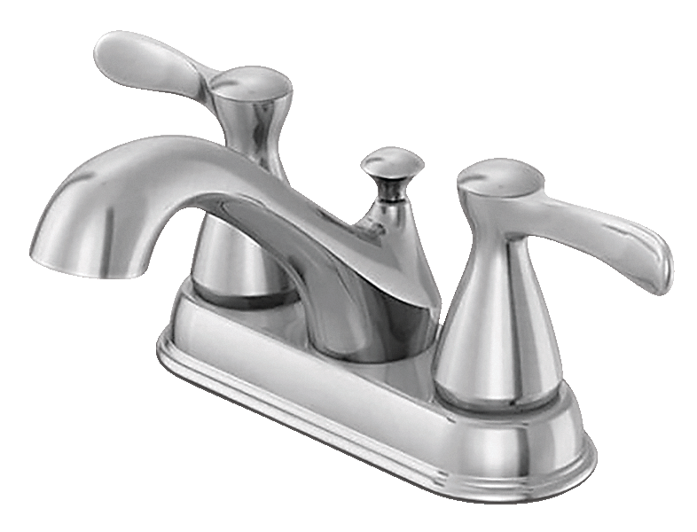 Danze Double Handle 4in Centerset Bathroom Sink Faucet with PopUp