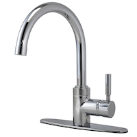 Robinet d'évier Peerless, 1 levier, chrome