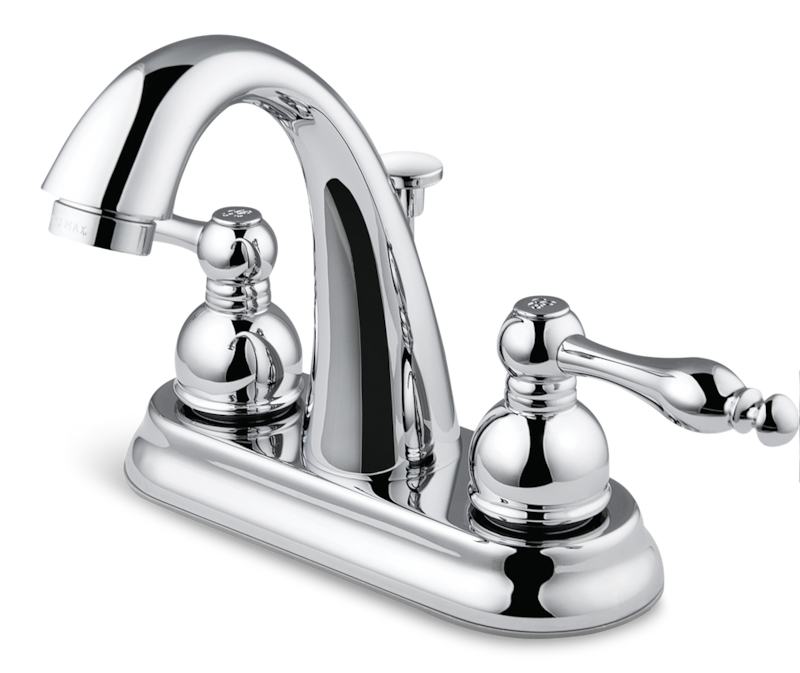 Peerless® Double Handle Curved Spout 4in Centerset Bathroom Sink Faucet, Chrome Canadian Tire