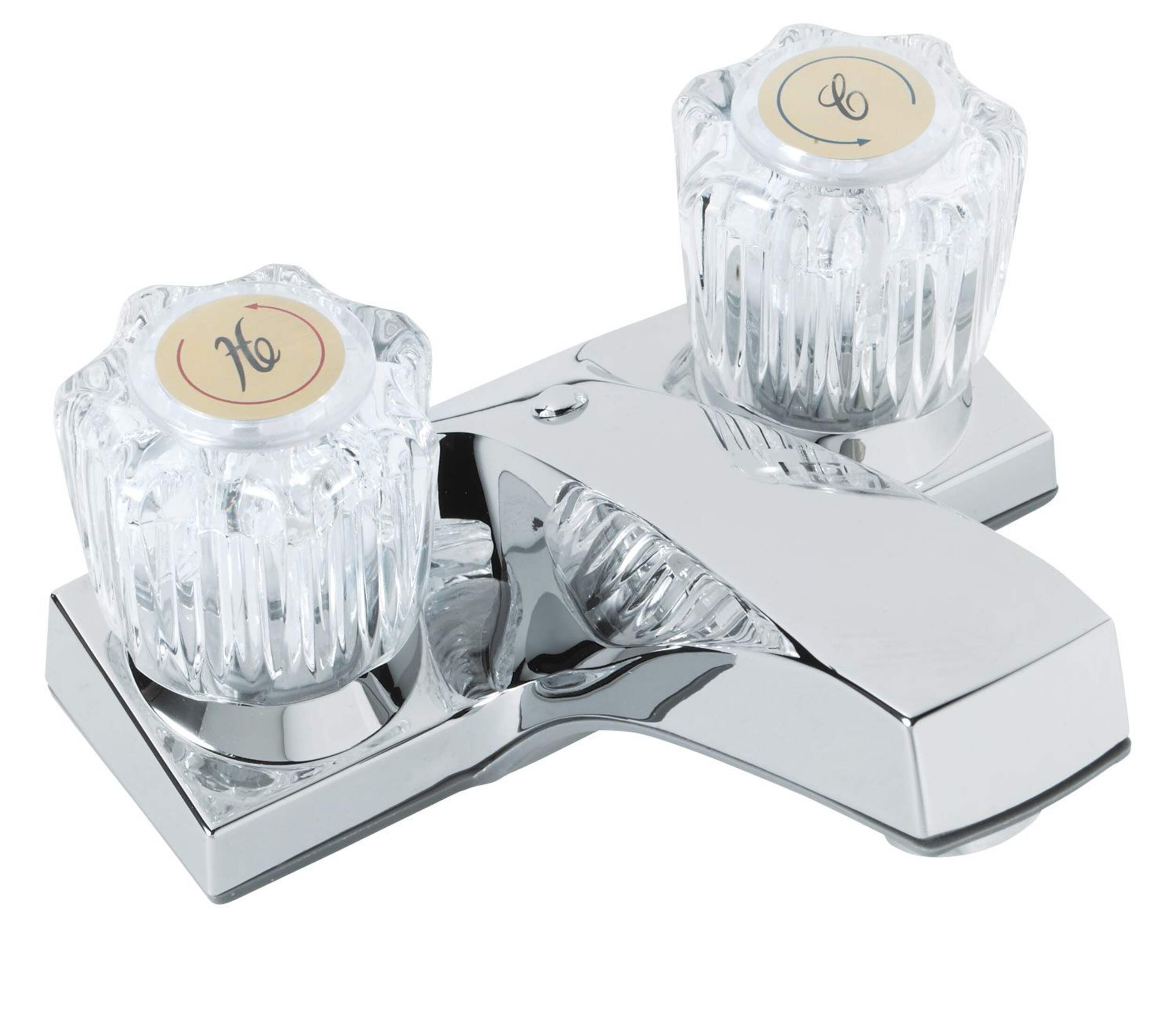 Danze 2-Handle Lavatory Faucet, Chrome Front_Three_Fourths_Angled_Right