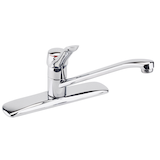 Moen Manor™ 1-Handle Kitchen Faucet Front_Three_Fourths_Angled_Right