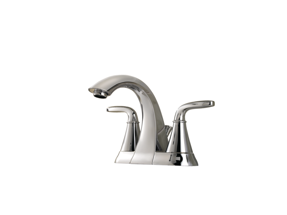 silver textured washer bathroom sink faucet