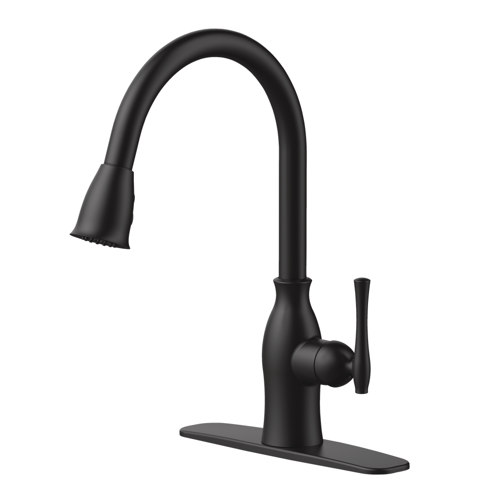 Danze Lisa 1 Handle Pull Down Kitchen Faucet Matte Black Canadian Tire   Danze Lisa Kitchen Faucet Matte Black F66e84d8 Afd9 4084 8b2e 43913a7a9f36 