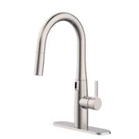 Danze Smartsense 1-Handle Kitchen Pull-Down Faucet, Stainless Steel Front_Three_Fourths_Angled_Left