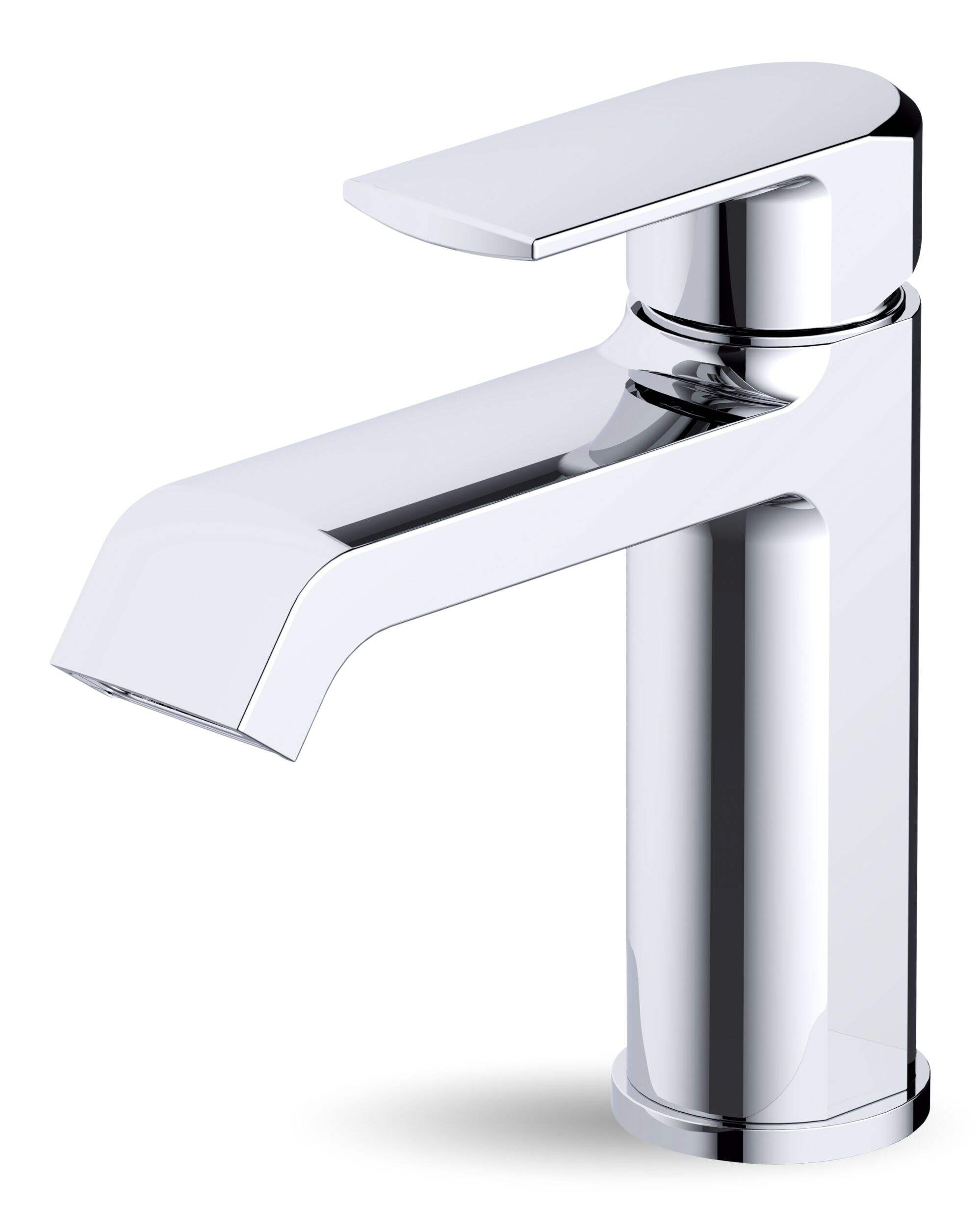 Robinet de lavabo à 1 manette Danze Karter, chrome poli Front_Three_Fourths_Angled_Left