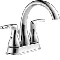 Delta Principals 2-Handle Lavatory Sink Faucet, WaterSense® Certified, Chrome Front_Three_Fourths_Angled_Right