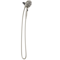 Delta MagnaTite® Suredoc Shower Head, Chrome Front_Three_Fourths_Angled_Right