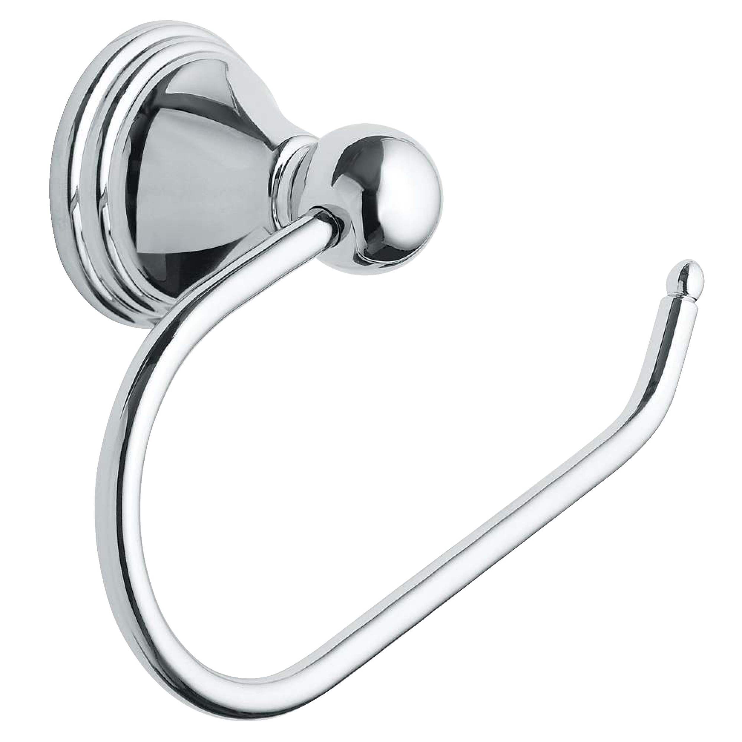 Moen Preston Toilet Paper Holder, Chrome Front_Angled_Right