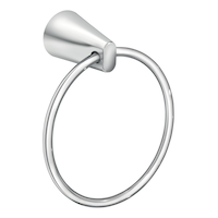 Moen Kasey Towel Ring, Chrome Front_Angled_Right