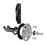 Ancrages pour montage solide Moen, chromé Front_Three_Fourths_Angled_Right