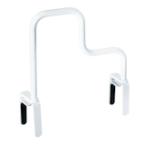 Moen Multi-Grip Tub Safety Bar, White Front_Angled_Right
