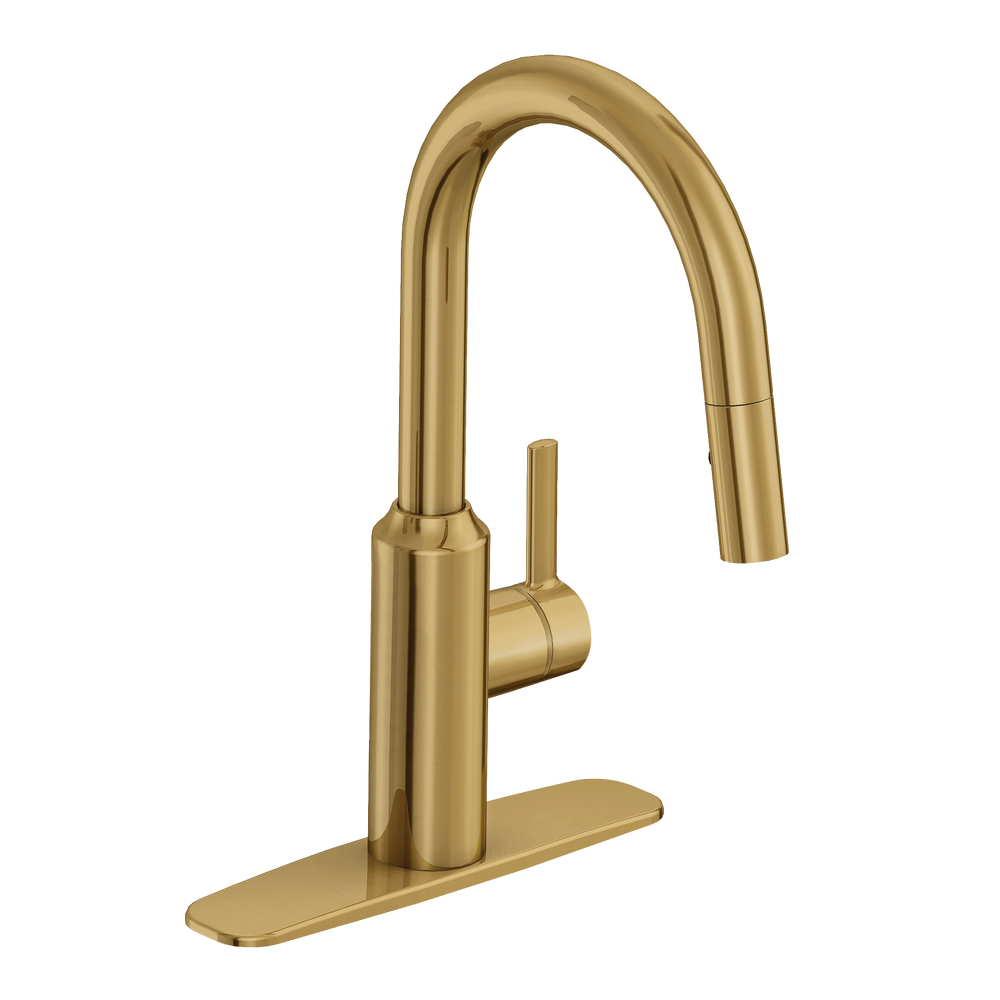 Danze Colby 1Handle Pull Down Kitchen Faucet, Brushed Bronze