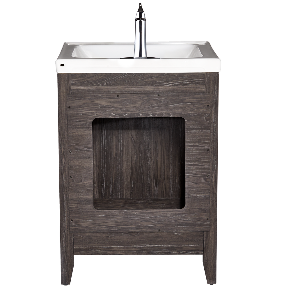 Canvas Creston Single Door Single Sink Vitreous China TopBathroom