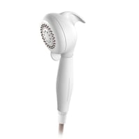 Moen Palm 3 Setting Handheld Shower, White Front_Angled_Left