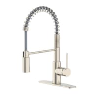 Danze Imi 1-Handle Pull-Down Commercial Style Kitchen Faucet Front_Three_Fourths_Angled_Left