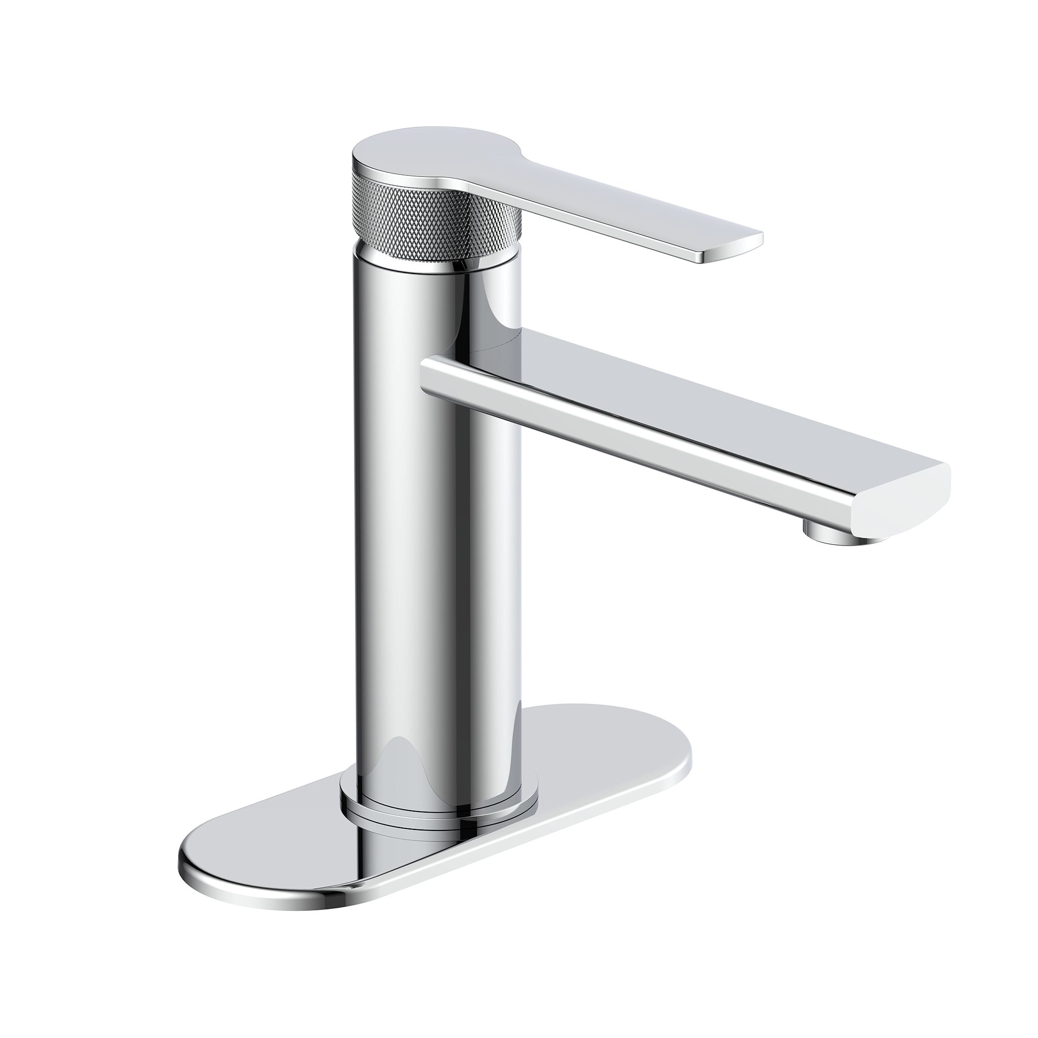 Danze Sia 1-Handle Lavatory Faucet with Knurled Accents, Chrome