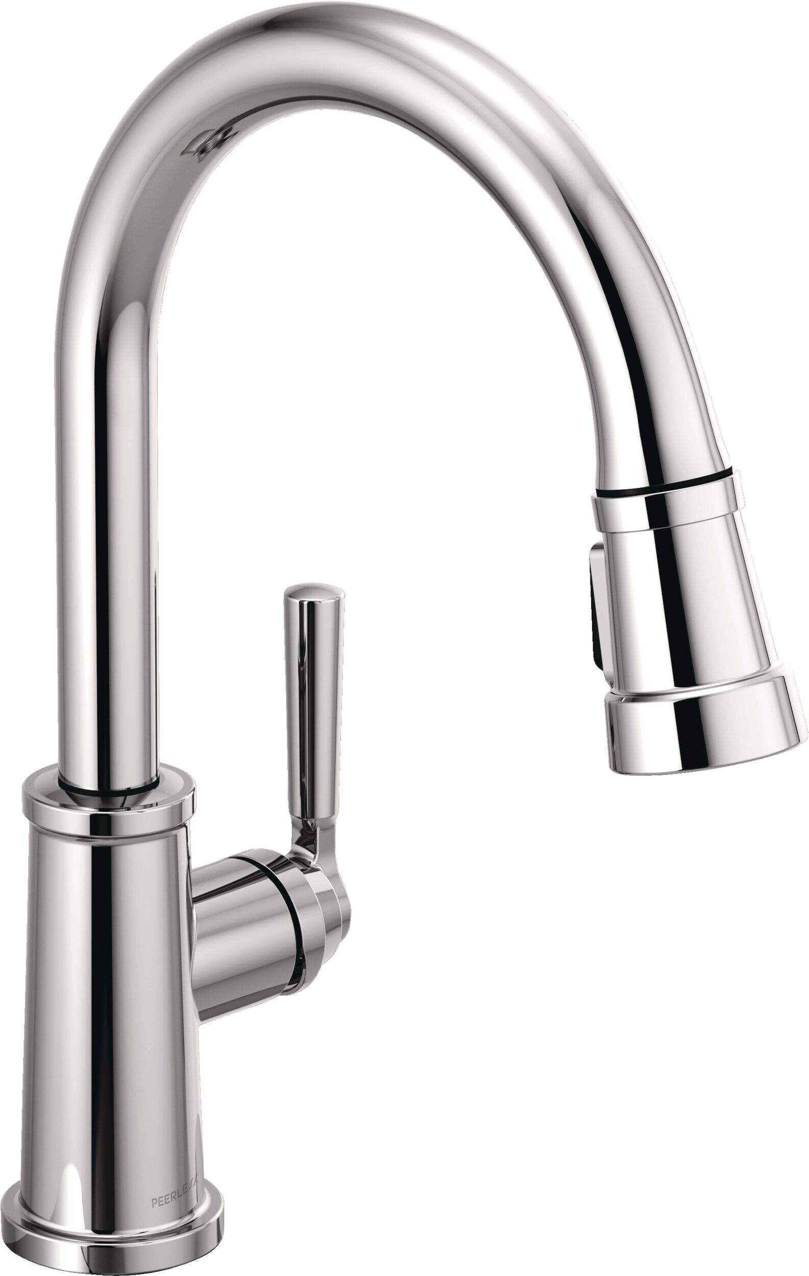 Peerless® Westchester Single-Handle Pull-Down Kitchen Faucet, Chrome Front_Angled_Right