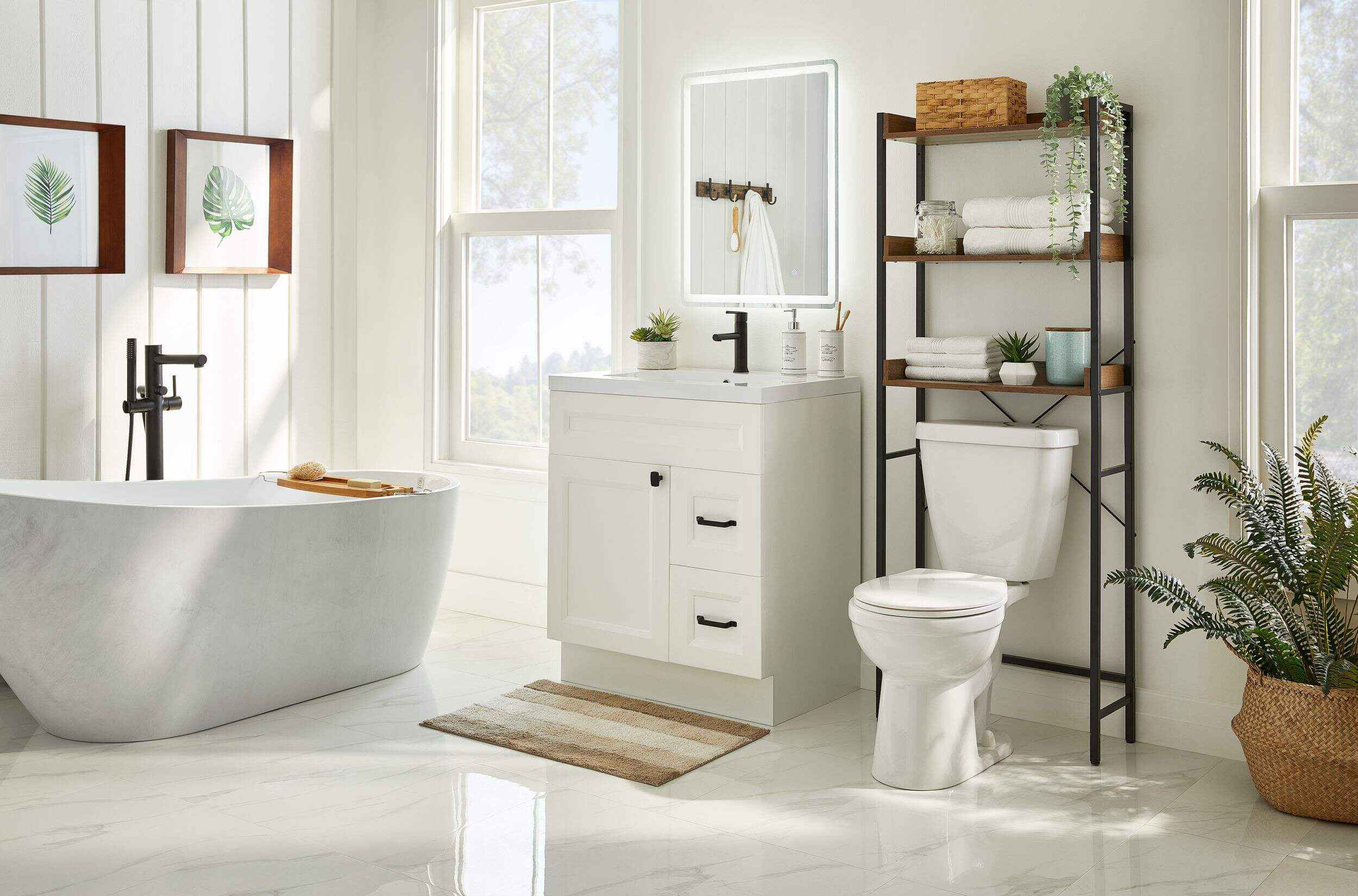 Delta Prelude 2Piece Single Flush Round Bowl Toilet, WaterSense