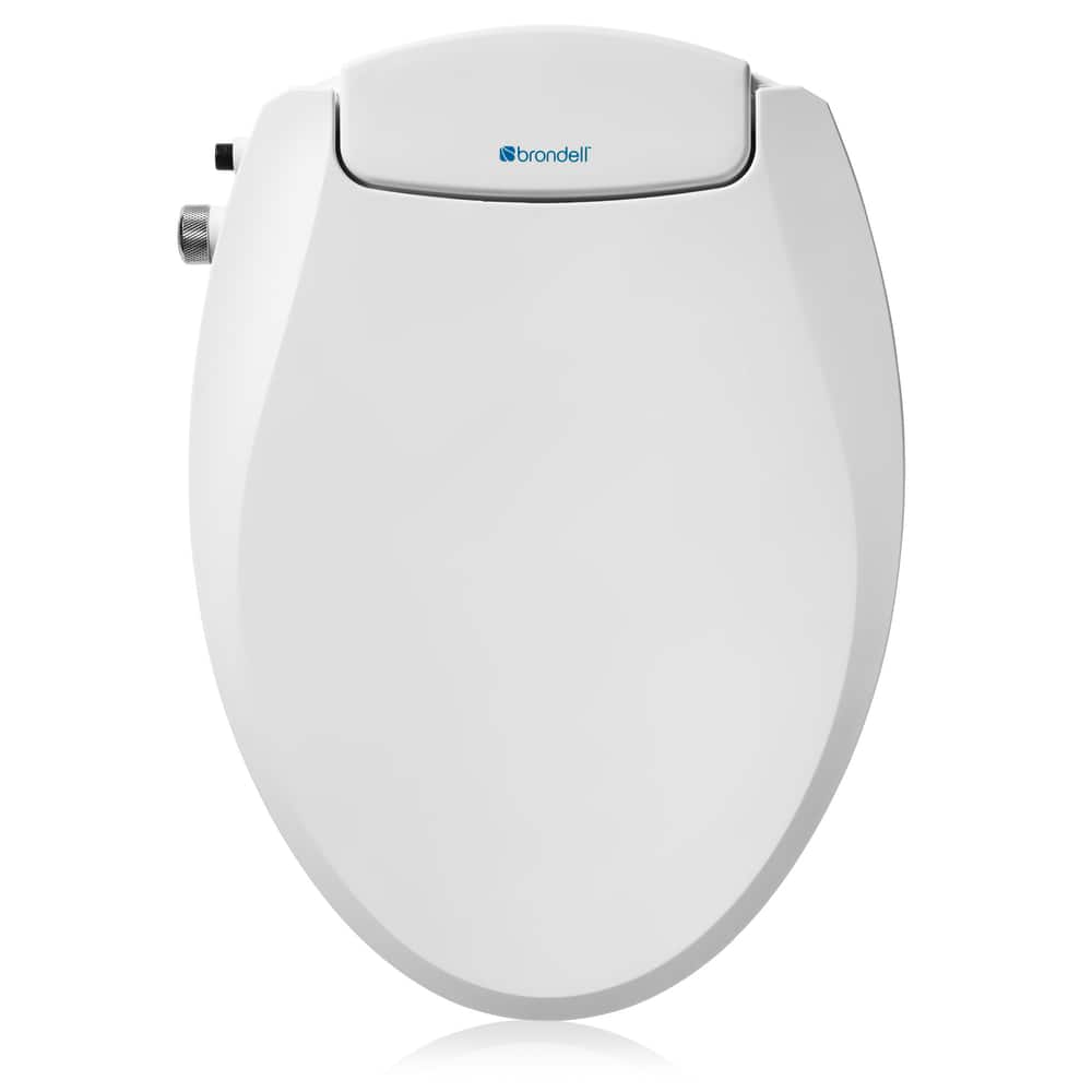 Siège de bidet allongé Brondell Swash Ecoseat, à température ambiante