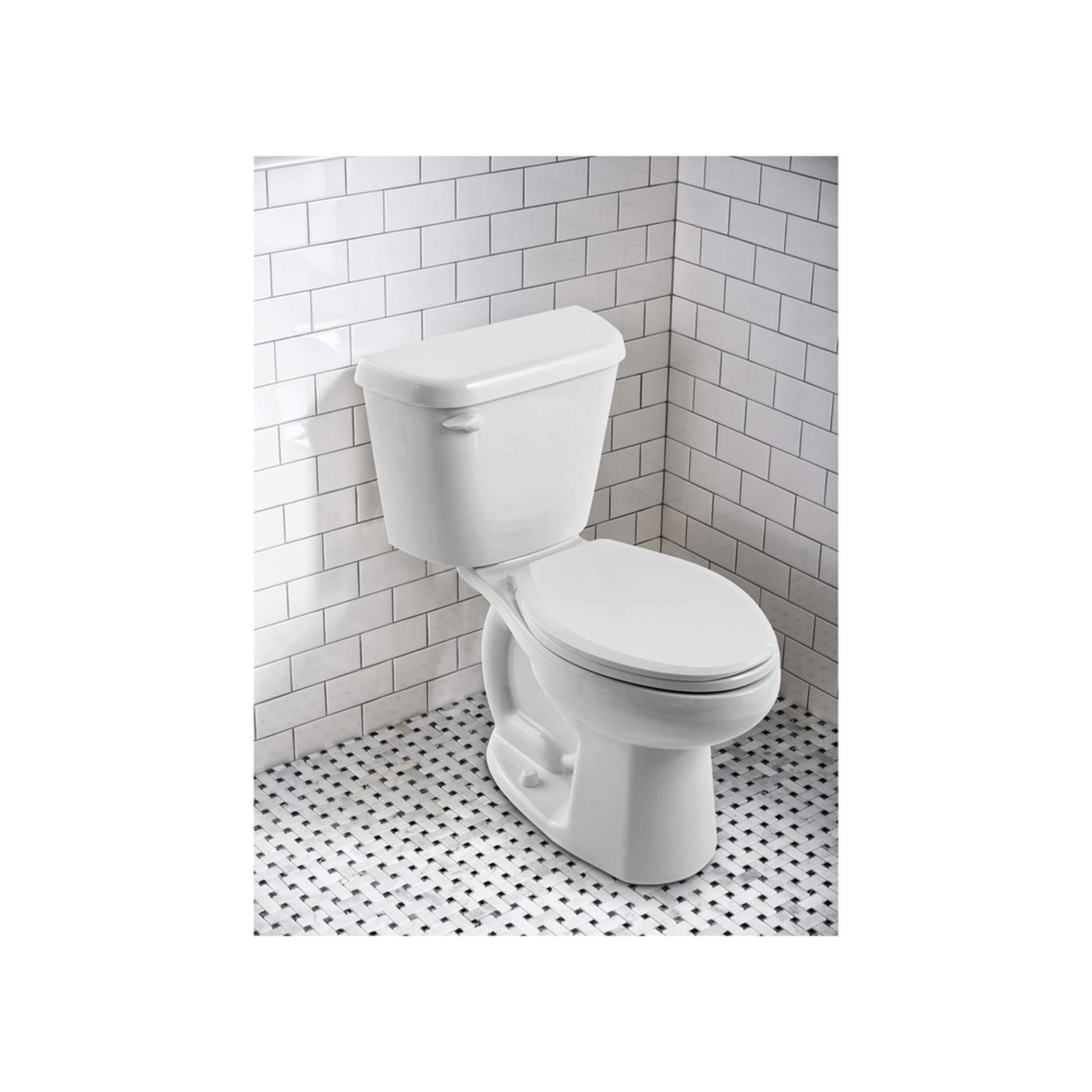 American Standard Sonoma Right Height Elongated Complete Toilet, 4.8L